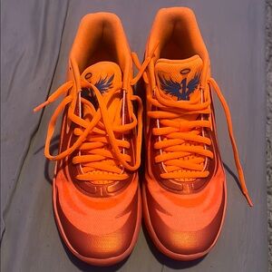 Orange Athletic Sneakers